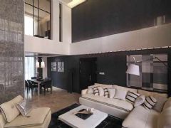 韩剧男主角的华丽豪宅现代客厅装修图片