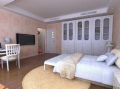 bobo城复式别墅案例中式卧室装修图片