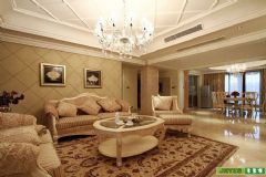 浪漫华丽法式新古典的家欧式客厅装修图片