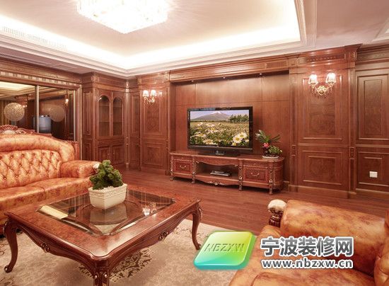 古典客厅装修图片