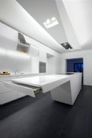 超前卫模块化的一体厨房简约厨房装修图片