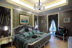 上海精英式新古典别墅古典卧室装修图片