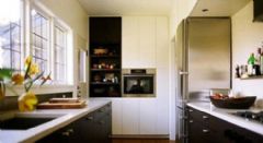 小户型的开放式厨房混搭厨房装修图片