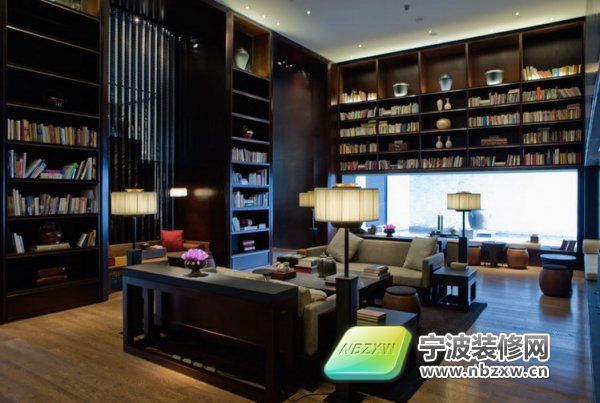中式书房装修图片
