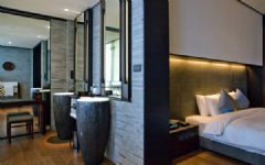 上海璞丽酒店中式卧室装修图片