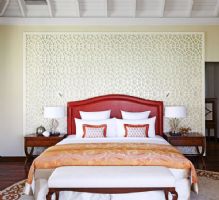 马尔代夫泰姬珍品度假村现代卧室装修图片