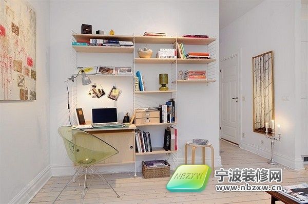 简约书房装修图片