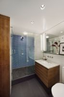纽约设计师对杂乱阁楼的空间改造简约卫生间装修图片