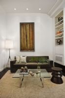 纽约设计师对杂乱阁楼的空间改造简约客厅装修图片