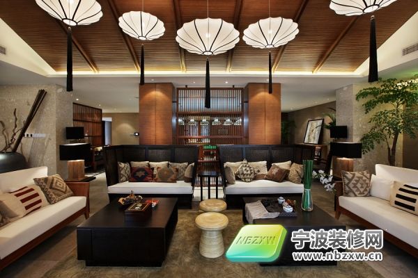 混搭客厅装修图片