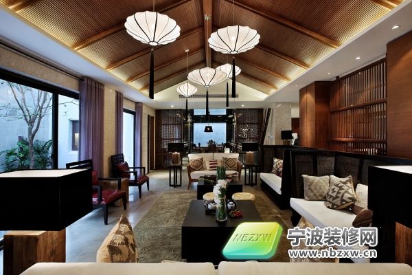 混搭客厅装修图片