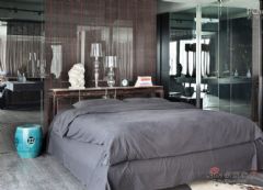 看古筝演奏家清雅中式空间中式卧室装修图片