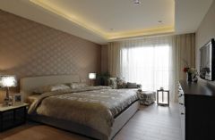 经典的白色简欧空间 打造现代理想居室混搭卧室装修图片