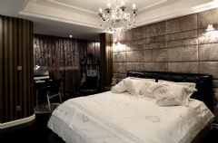 230平豪华新古典跃式婚房古典卧室装修图片