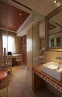 145平豪华新古典式样板房古典卫生间装修图片