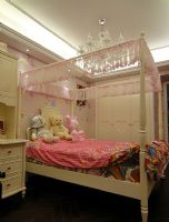 175平欧式豪华复式样板房欧式卧室装修图片