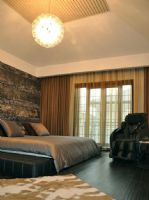 奢华现代北欧风别墅现代卧室装修图片
