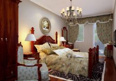 古典欧式小复式古典卧室装修图片