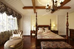 600平米美式别墅美式卧室装修图片