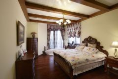 600平米美式别墅美式卧室装修图片