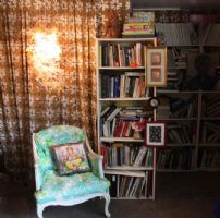 色彩缤纷的果色小屋混搭书房装修图片