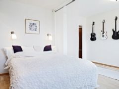 67平米精致公寓简约卧室装修图片