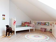 83平米精美双层公寓简约儿童房装修图片