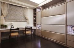 112平方米混搭 诠释新古典品质居家混搭书房装修图片