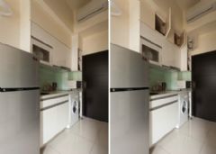 16平米一室一厅超完美设计简约厨房装修图片