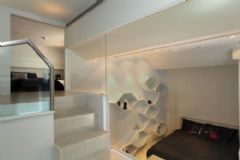 66平米内高挑式简约家居设计简约卧室装修图片