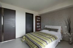 126平米现代三居室现代卧室装修图片