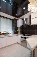6万装90平米现代3居室现代厨房装修图片