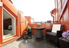 斯德哥尔摩182平米公寓 来自北欧的灵感欧式阳台装修图片