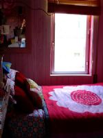 89平米色彩大胆的混搭风混搭卧室装修图片