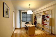 88平米时尚居室 舒适的居住空间简约书房装修图片