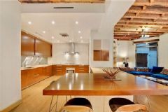 170平美式现代公寓现代厨房装修图片