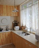 75平米清新宁静气质的家田园厨房装修图片