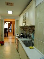 108平米宽敞舒适家装 厨房带大飘窗现代厨房装修图片