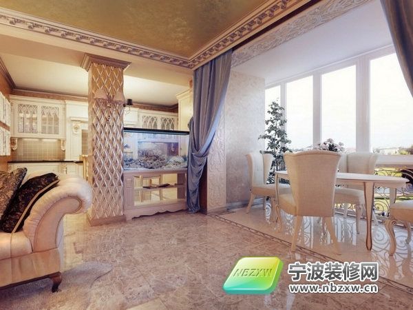 欧式客厅装修图片