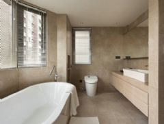 120平简洁设计复式家居简约卫生间装修图片