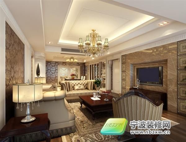 现代客厅装修图片