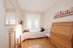 112平米的瑞典公寓欧式卧室装修图片