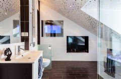 瑞典斯德哥尔摩163平公寓 呈现梦想阁楼欧式卫生间装修图片
