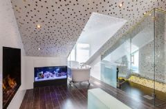瑞典斯德哥尔摩163平公寓 呈现梦想阁楼欧式卫生间装修图片