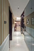 90平米新古典二居室 享受静谧二人世界古典过道装修图片