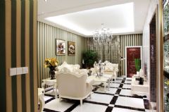 160平豪华典雅欧式欧式客厅装修图片