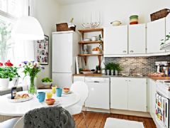 50平米的小户型公寓欧式厨房装修图片