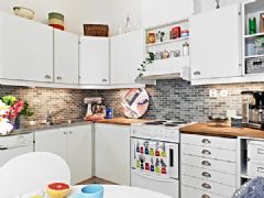 50平米的小户型公寓欧式厨房装修图片
