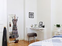 50平米的小户型公寓欧式卧室装修图片