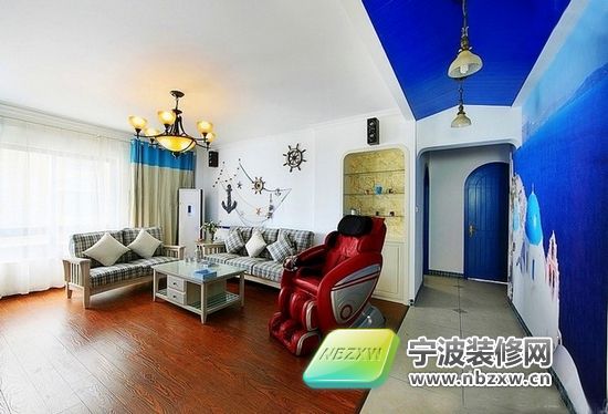 混搭客厅装修图片